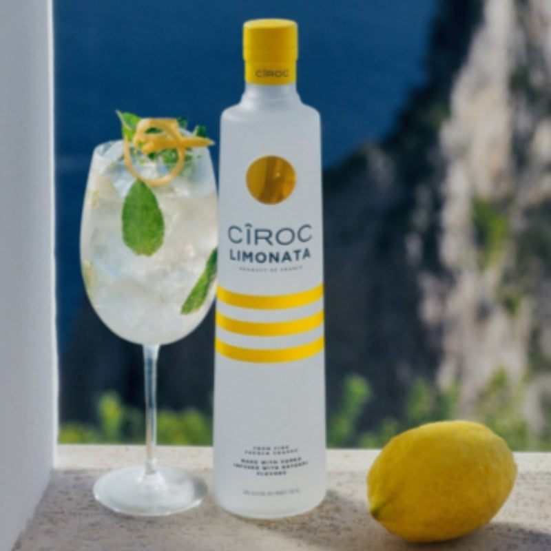 Cîroc Limonata Flavored Vodka | Ultra Premium Vodka_Hollywood Beverage