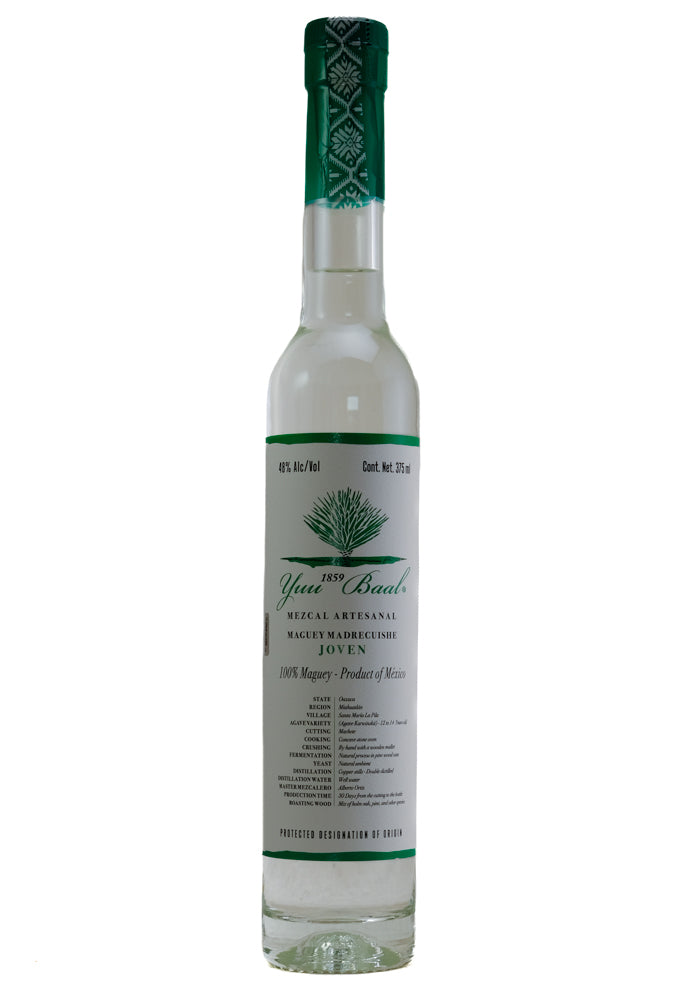 Yuu Baal Joven Madrecuixe Mezcal _Hollywood Beverage