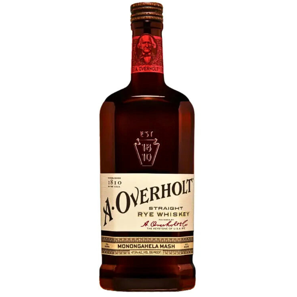 A. Overholt Monogahela Mash Rye Whiskey