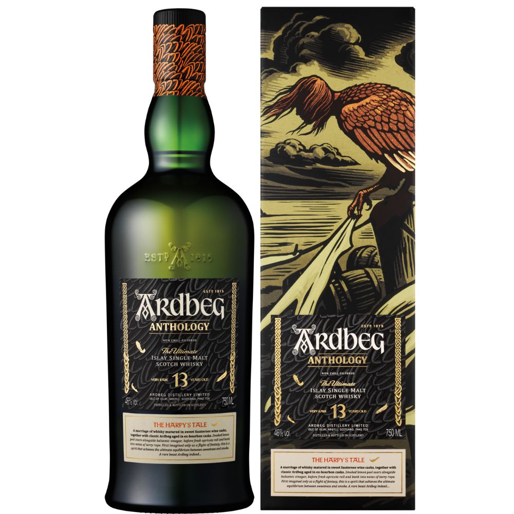 Ardbeg Anthology 13 Year Old 'The Harpy's Tale of Islay Mastery_Hollywood Beverage