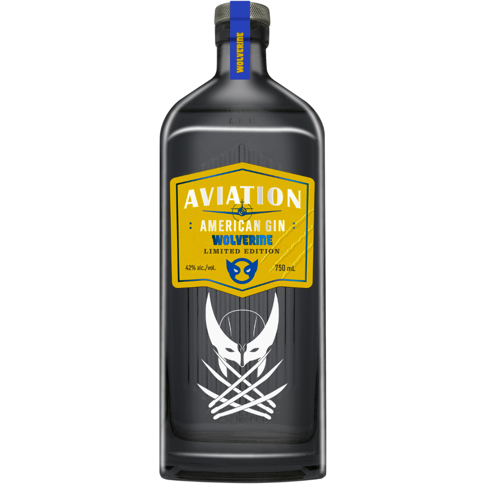 Aviation X Wolverine Gin Limited Edition With Bottle Engraving