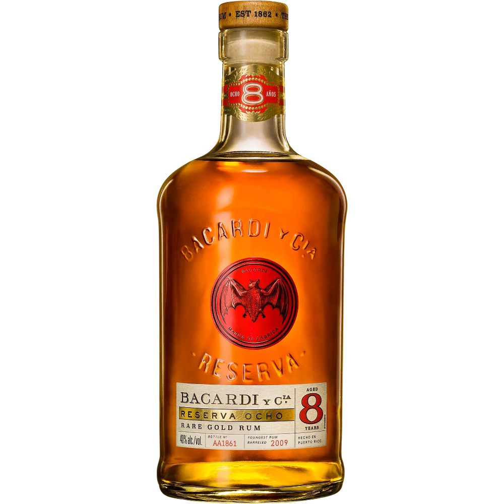 Bacardi Reserva Ocho Rum_Hollywood Beverage