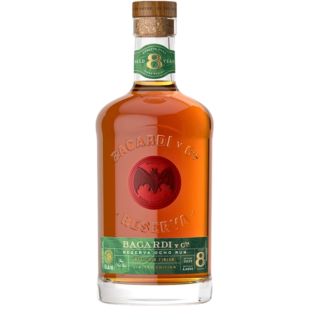 Bacardi Reserva Ocho Rye Cask Finish_Hollywood Beverage