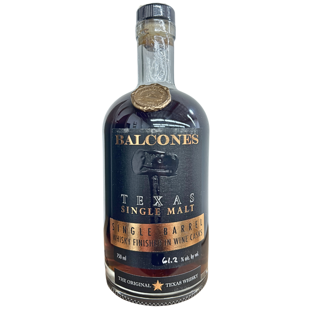 Balcones Texas Single Malt Whisky Finished In Wine Casks Single Barrel 'C.O.B.'_Hollywood Beverage