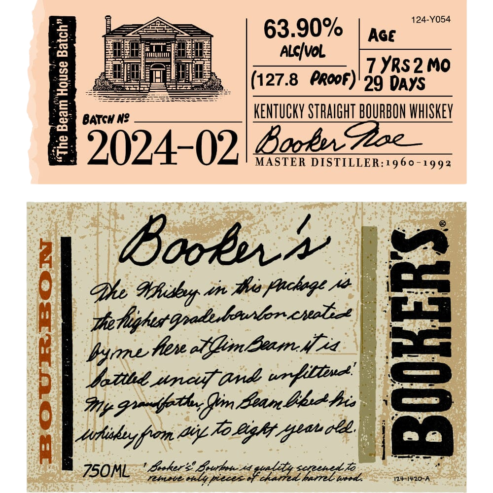 Booker's Bourbon 'The Beam House Batch' 2024-02_Hollywood Beverage