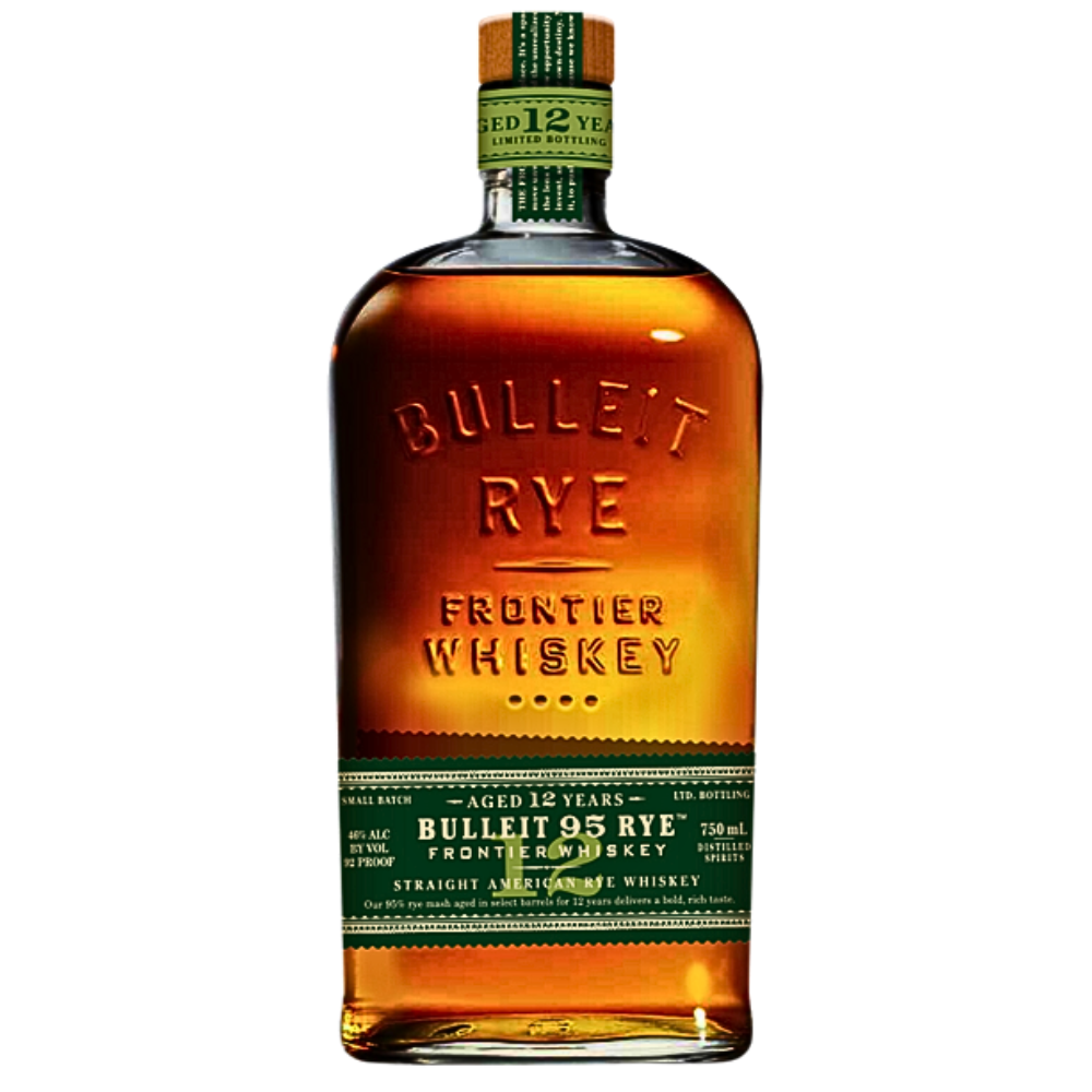 Bulleit 95 Rye 12 Year Old Whiskey_Hollywood Beverage