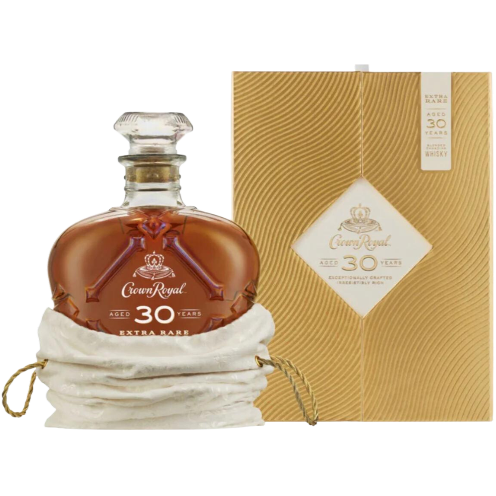 Crown Royal 30 Year Old Extra Rare Canadian Whisky_Hollywood Beverage