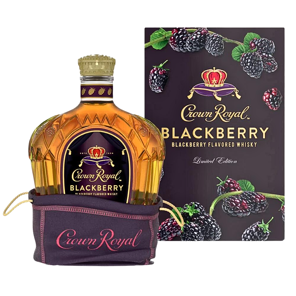 Crown Royal Blackberry Canadian Whisky_Hollywood Beverage