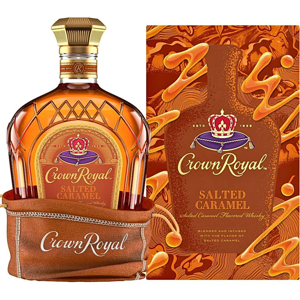 Crown Royal Salted Caramel Canadian Whisky_Hollywood Beverage