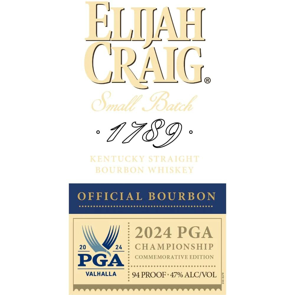 Elijah Craig 2024 PGA Commemerative Edition Bourbon_Hollywood Beverage