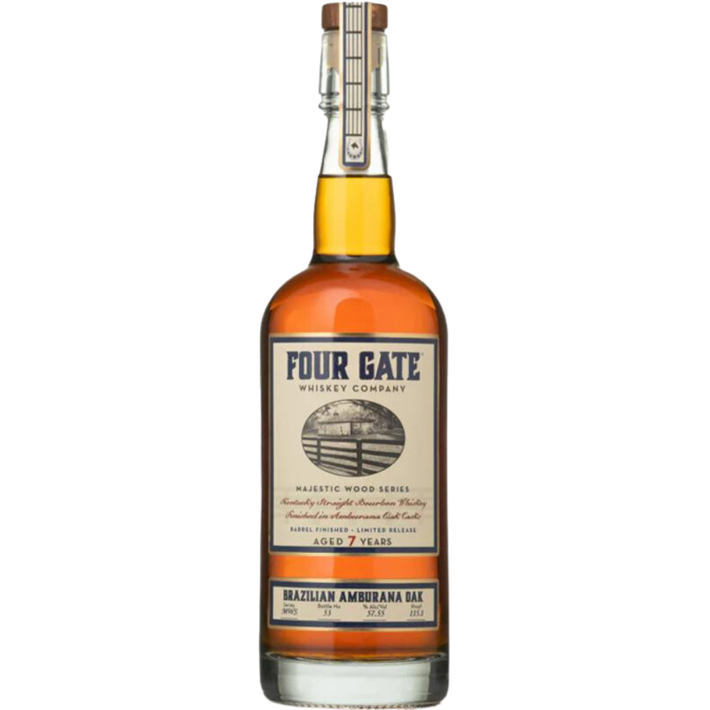 Four Gate Majestic Wood Series 'Brazilian Amburana Oak' Bourbon - Hollywood Beverage