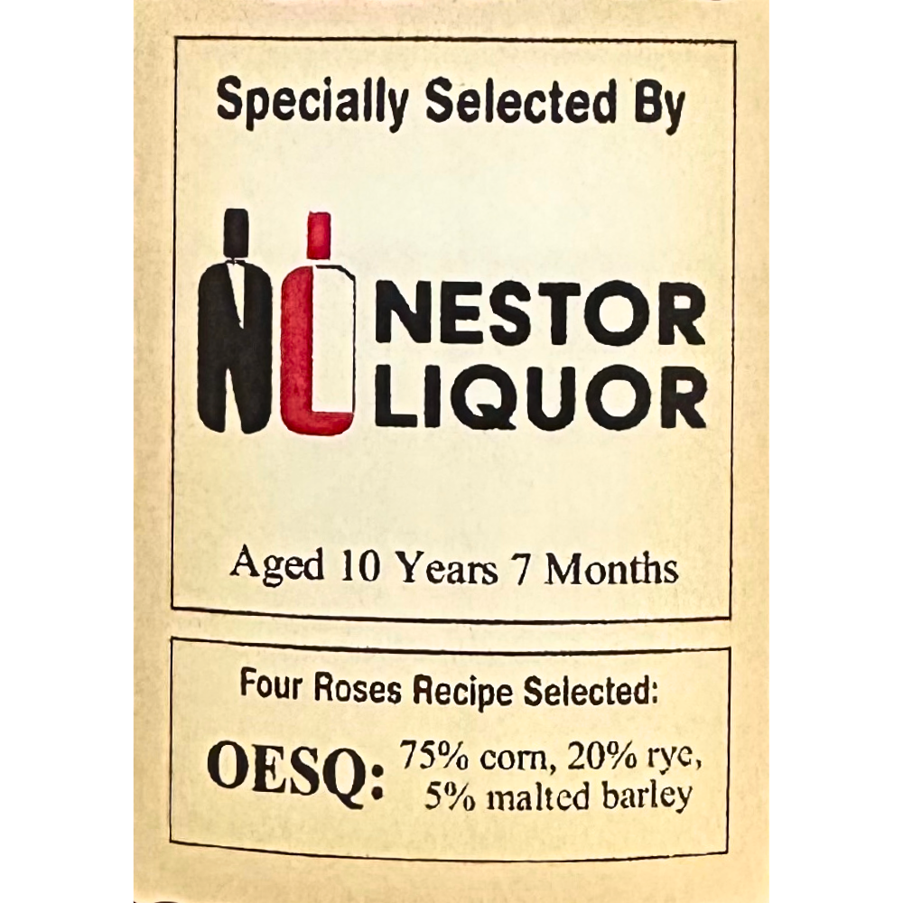 Four Roses Private Select OESQ 'Hollywood Beverage' 115.8 Proof_Hollywood Beverage