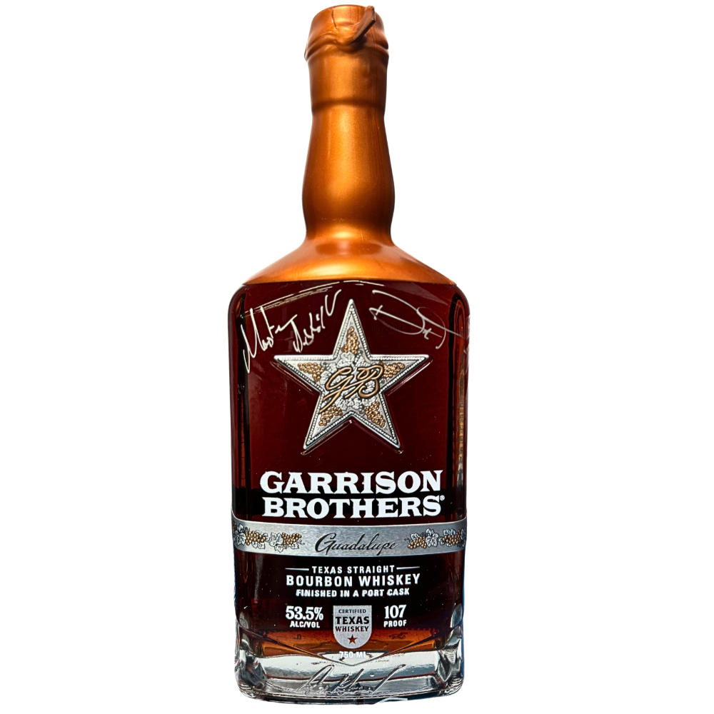 Garrison Brothers Guadalupe Autographed By Donnis Todd_Hollywood Beverage