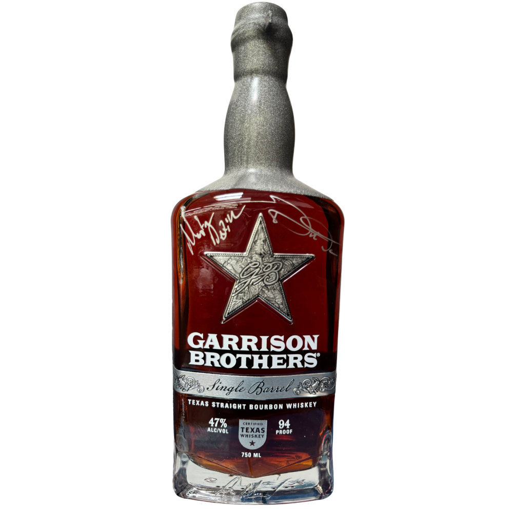 Garrison Brothers Single Barrel Autographed By Donnis Todd_Hollywood Beverage