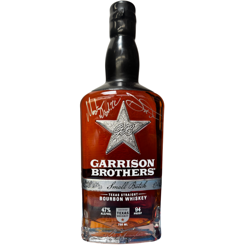 Garrison Brothers Small Batch Autographed By Donnis Todd