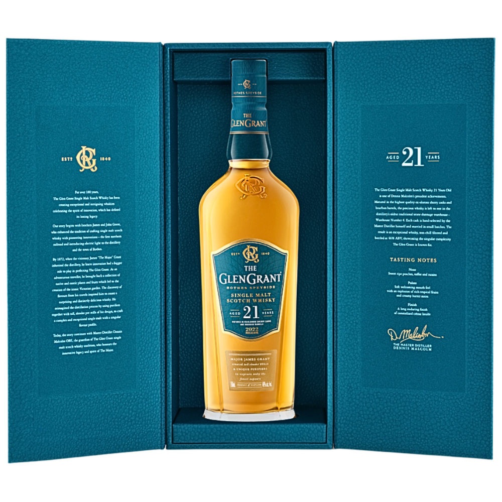 Glen Grant 21 Year Single Malt Scotch