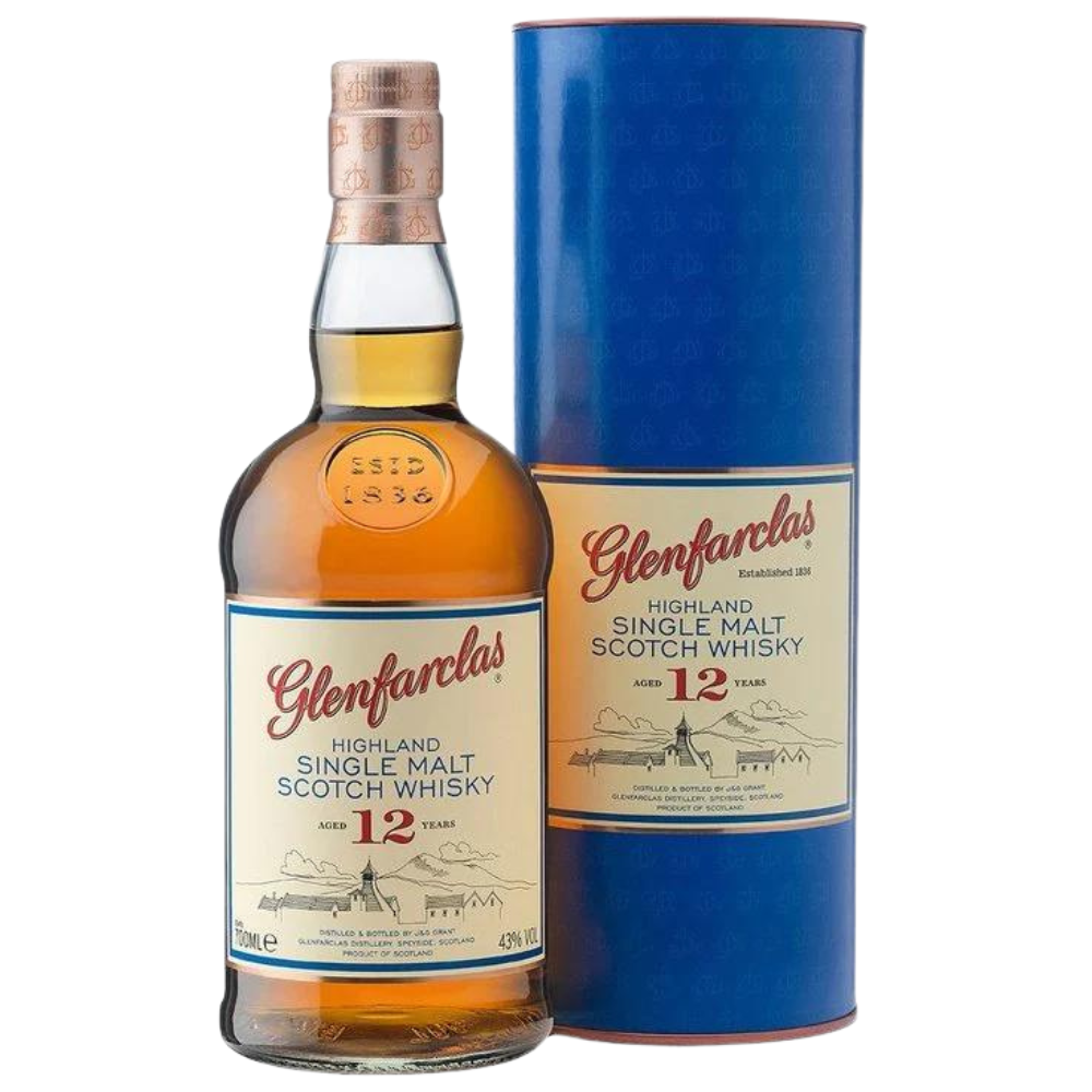 Glenfarclas 12 Year Old Single Malt Scotch_Hollywood Beverage