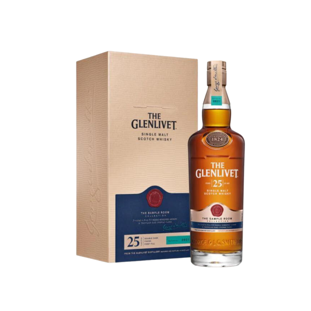 Glenlivet 25 Year Old The Sample Room Single Malt Scotch Whisky_Hollywood Beverage