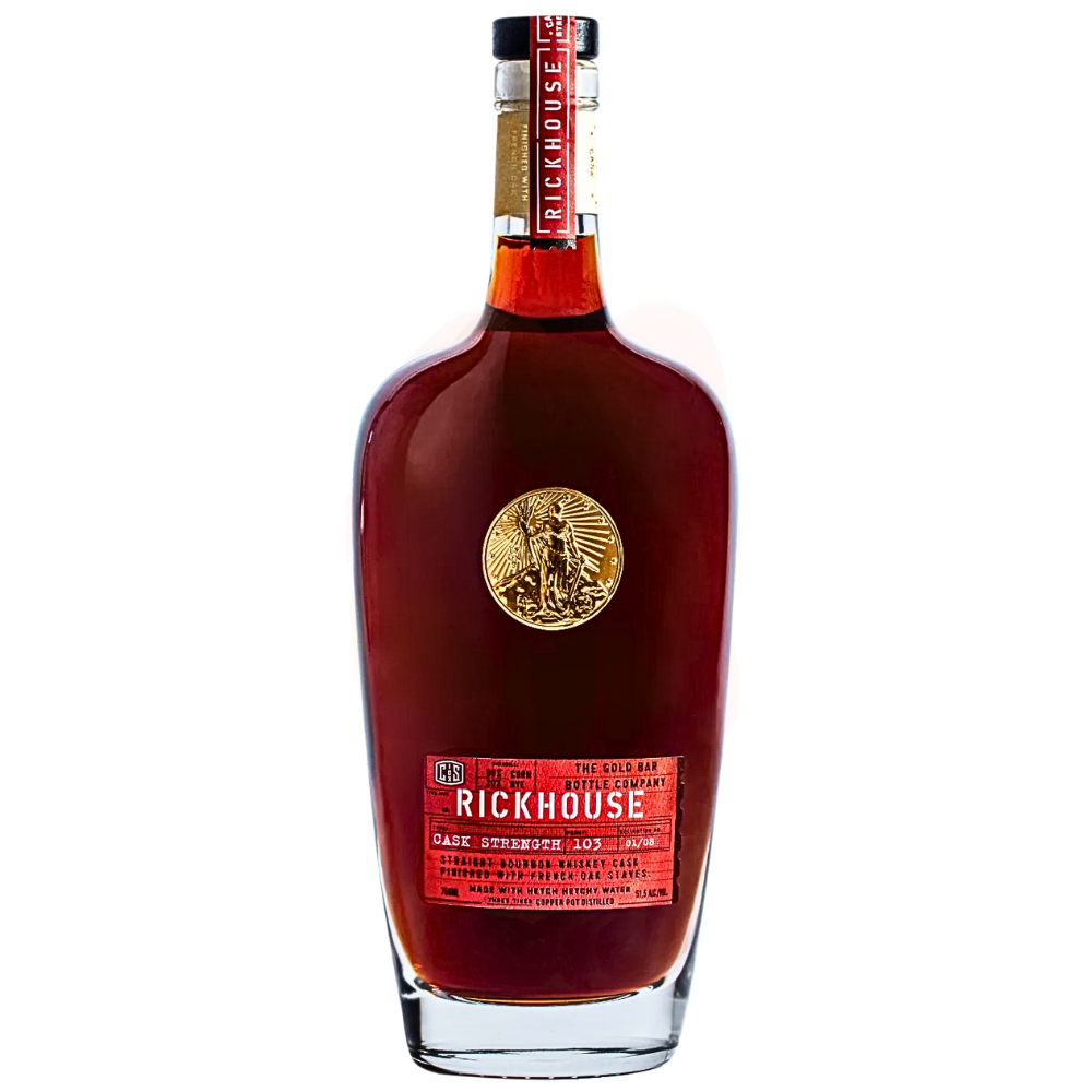 Gold Bar Straight Whiskey Rickhouse Cask Strength_Hollywood Beverage