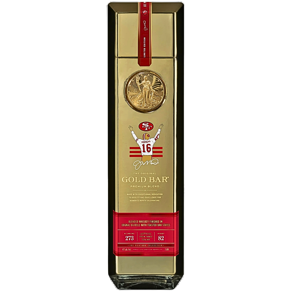 Gold Bar Whiskey Blend 273 Joe Montana Edition