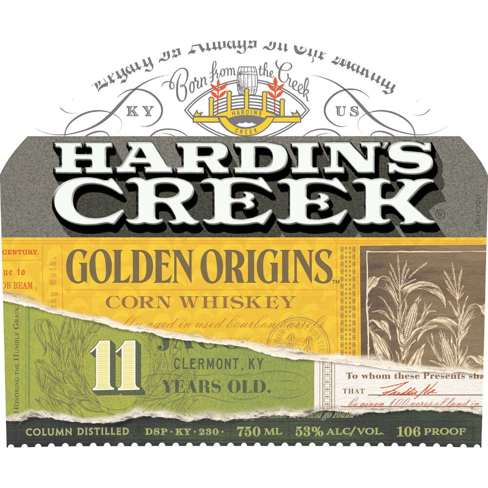 Hardin's Creek 11 Year Old Golden Origins Corn Whiskey_Hollywood Beverage