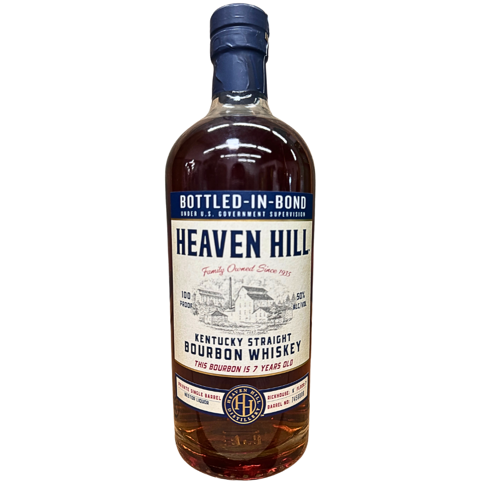 Heaven Hill 7 Year Private Single Barrel 'Lucky 7' Aged 8 Years_Hollywood Beverage