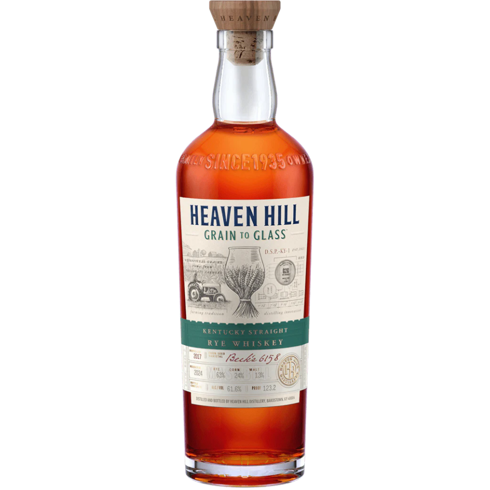 Heaven Hill Grain To Glass Kentucky Rye Whiskey_Hollywood Beverage