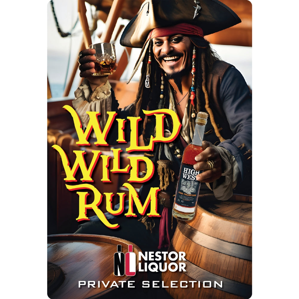 High West Cask Collection Barbados Rum Barrel Finish 'Wild Wild Rum'_Hollywood Beverage