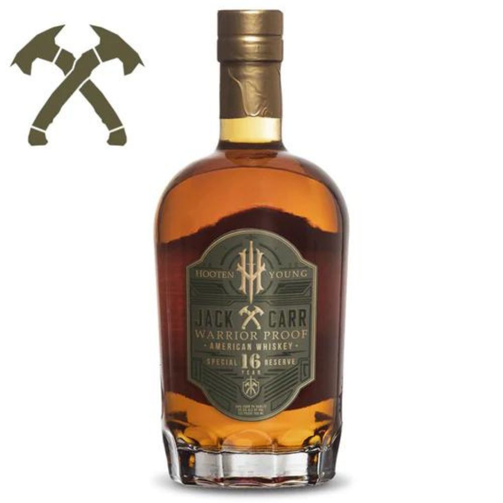 Hooten Young Jack Carr 16 Year Old Special Reserve Warrior Proof American Whiskey_Hollywood Beverage