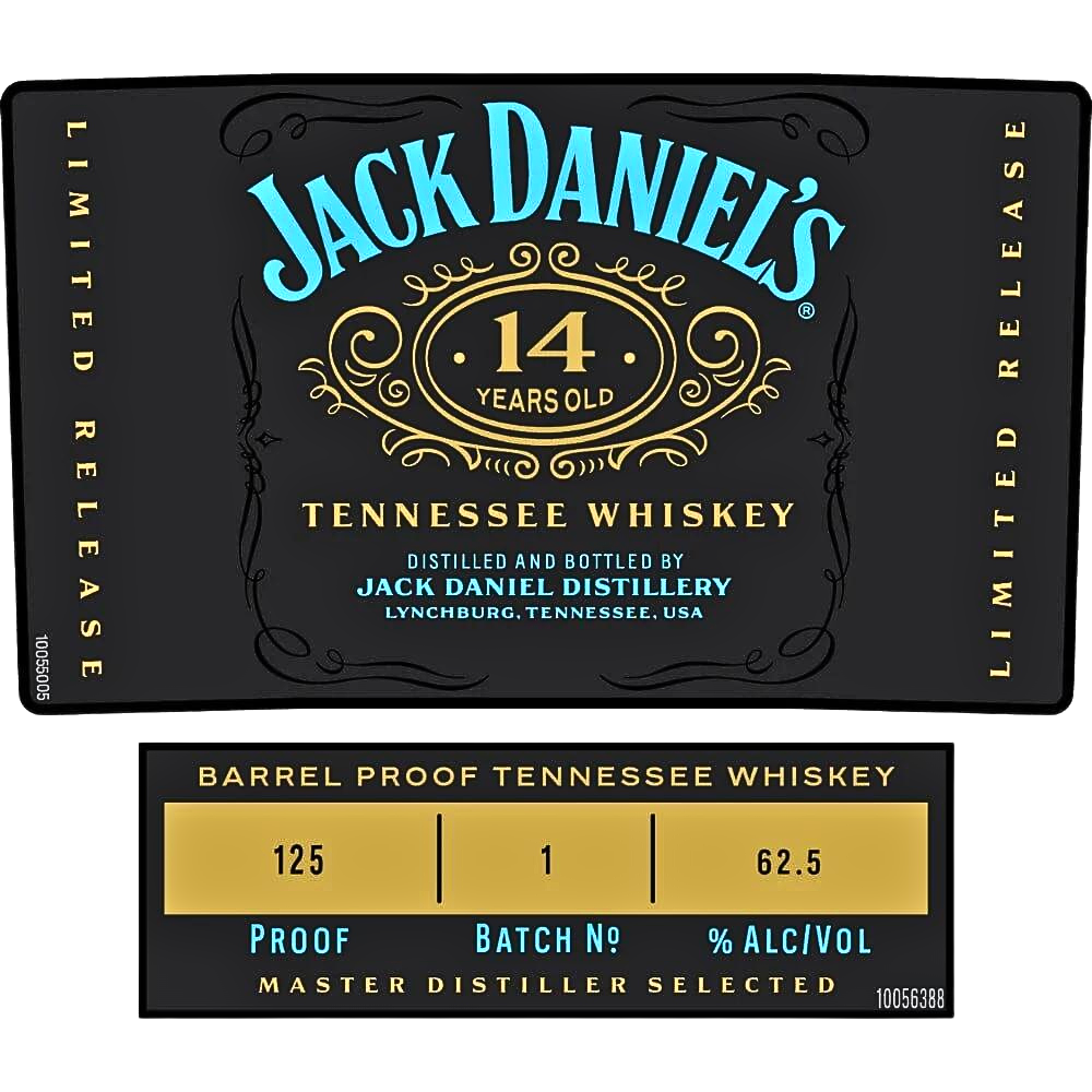 Jack Daniel's 14 Year Old Tennessee Whiskey_Hollywood Beverage