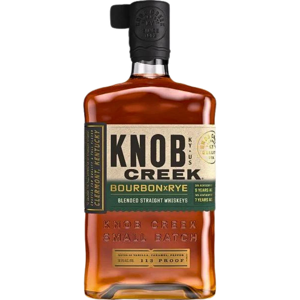 Knob Creek Bourbon X Rye Whiskey_Hollywood Beverage