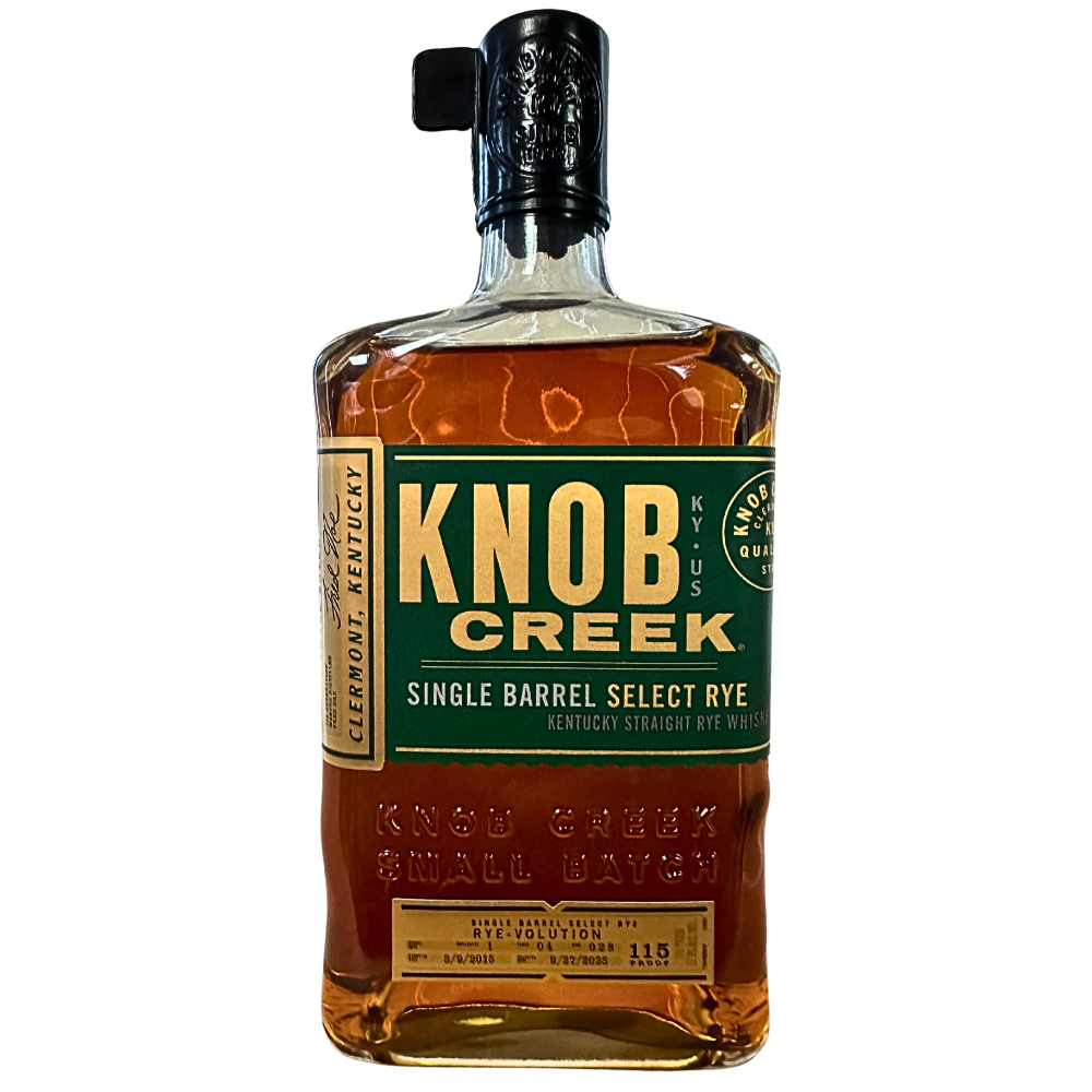 Knob Creek Single Barrel Select Rye 'Rye-Volution'_Hollywood Beverage