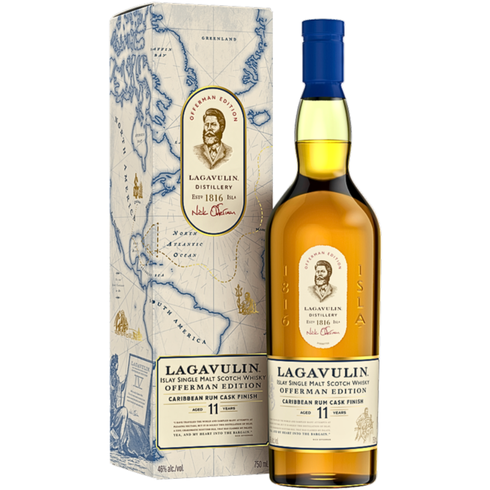 Lagavulin Offerman Edition Rum Cask Finish 11 Year Old_Hollywood Beverage