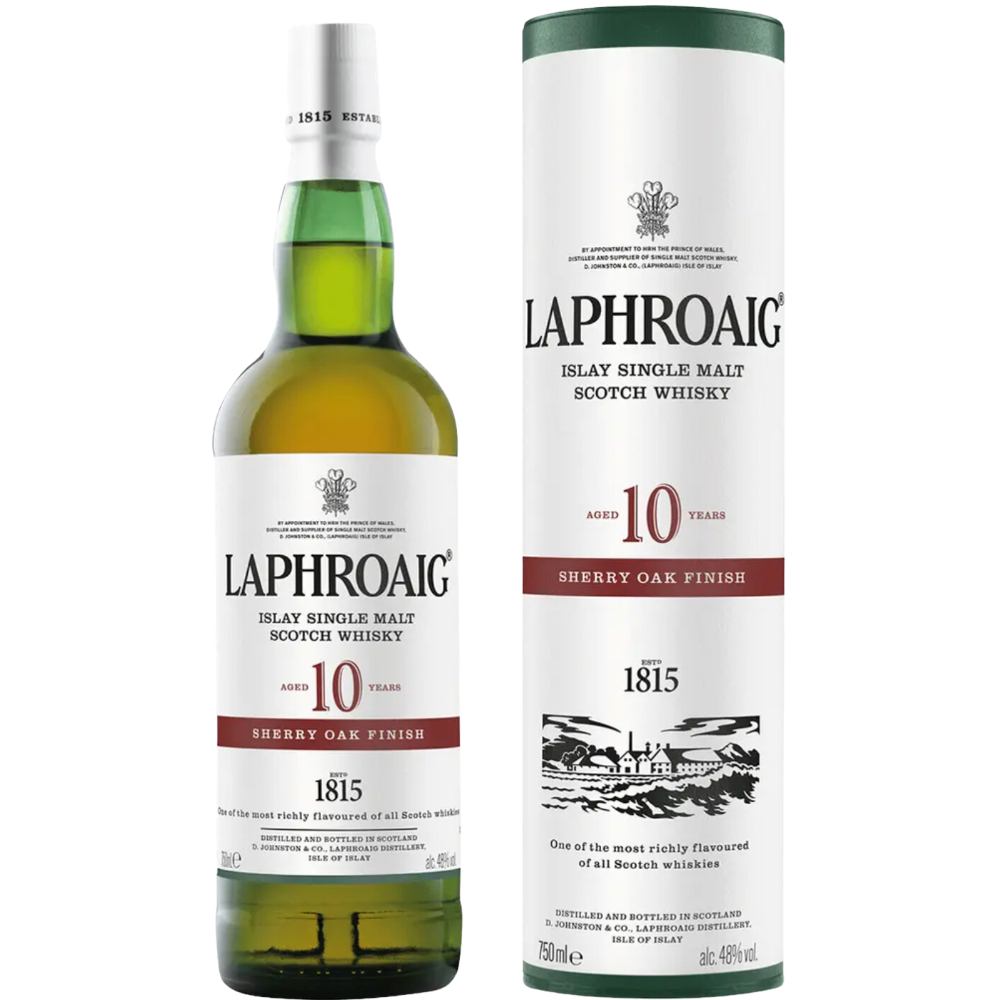 Laphroaig 10 Year Old Sherry Oak Finish_Hollywood Beverage