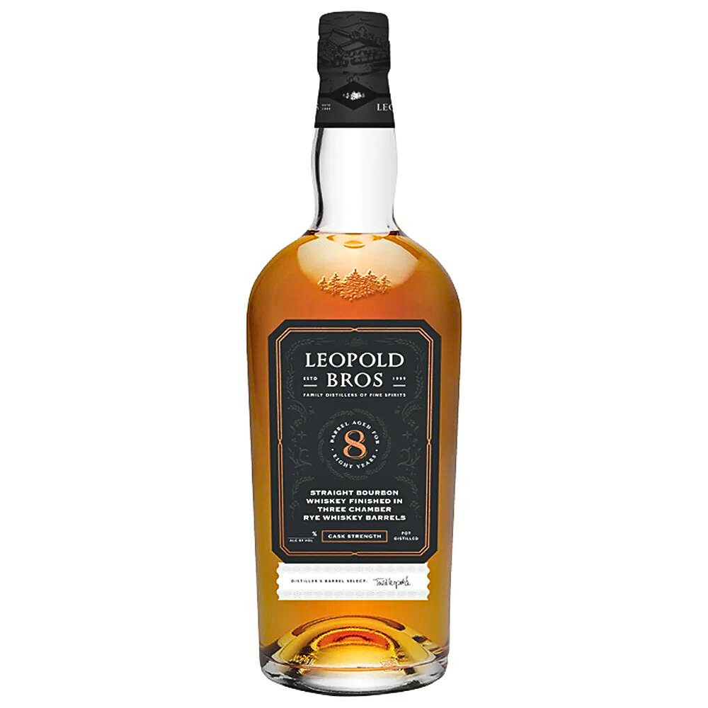 Leopold Bros 8 Year Old Cask Strength Bourbon_Hollywood Beverage