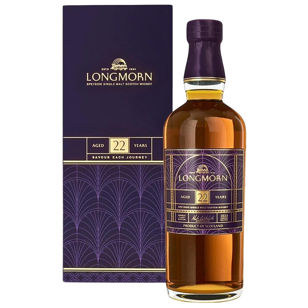 Longmorn 22 Year Old Single Malt Scotch Whisky_Hollywood Beverage