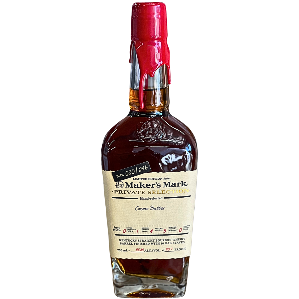 Maker's Mark Private Selection 'Cocoa Butter'_Hollywood Beverage