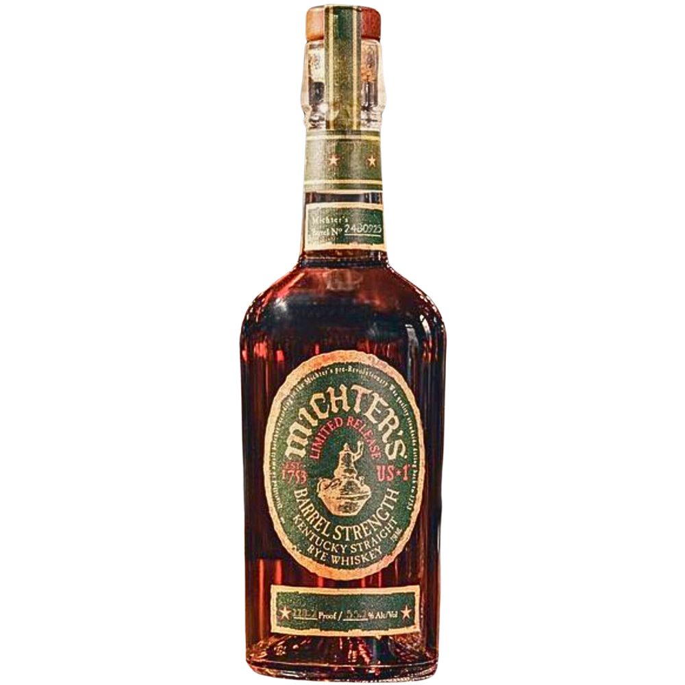 Michter's Barrel Strength Rye 2024 Release_Hollywood Beverage