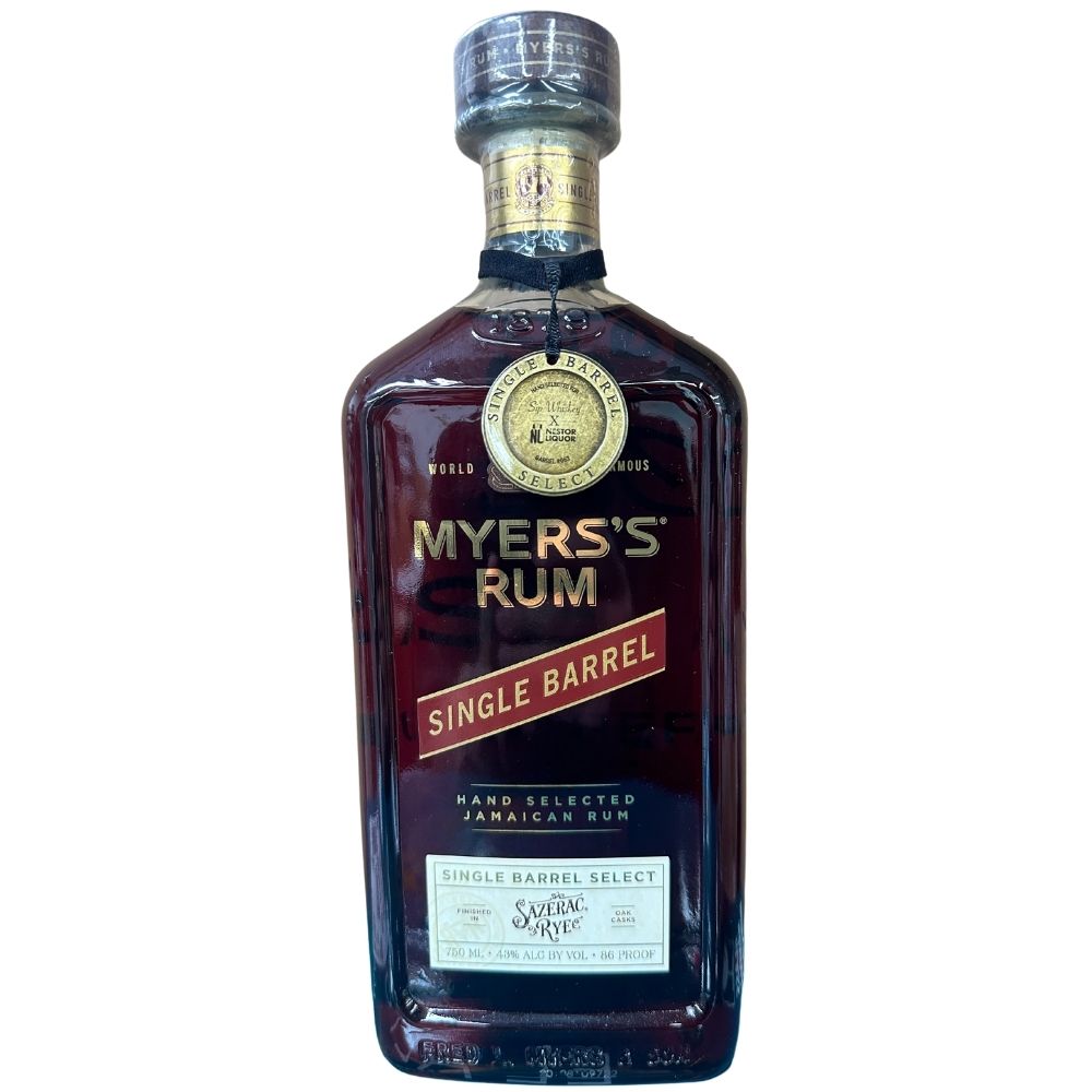 Myers's Rum Private Select Finished In Sazerac Rye Barrels_Hollywood Beverage