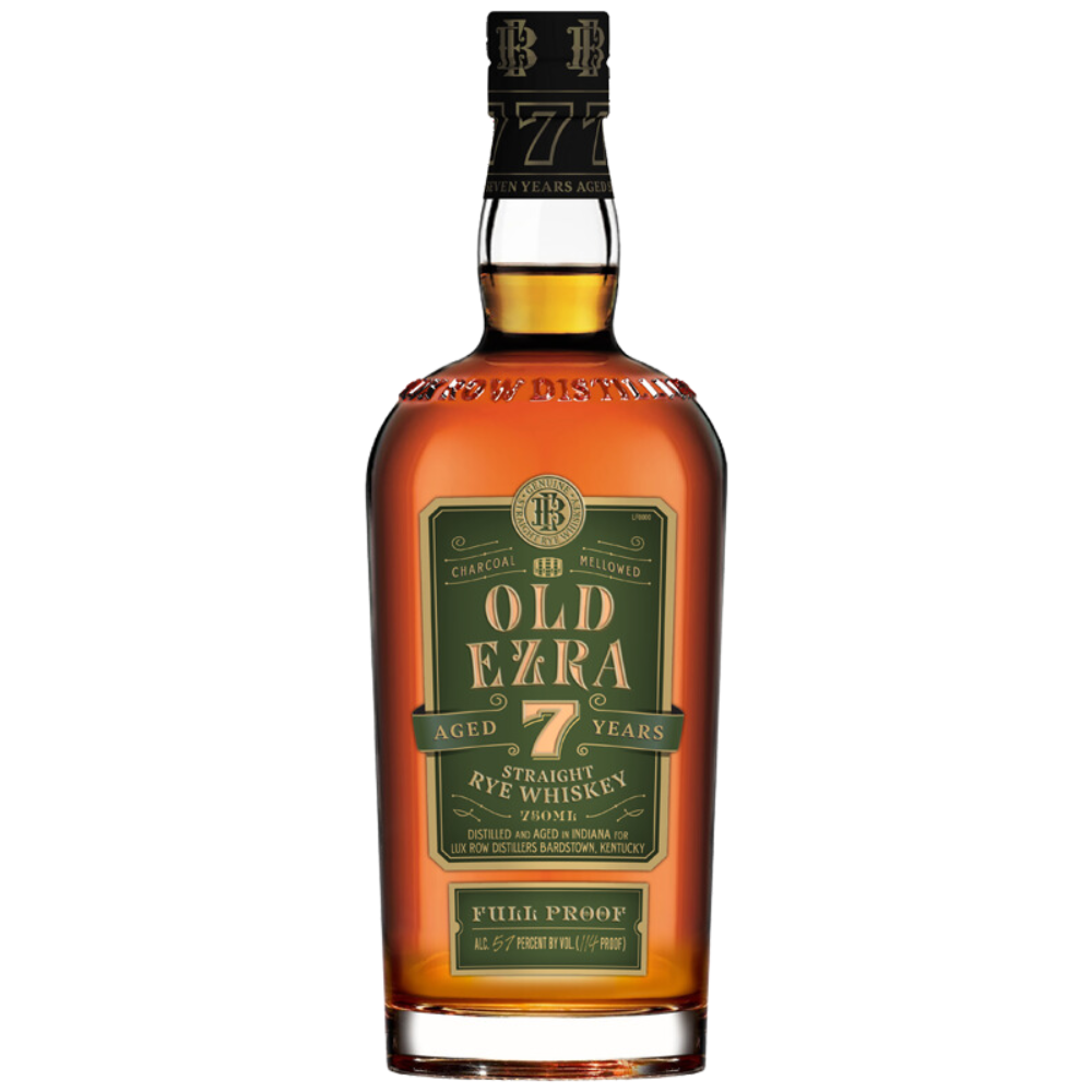 Old Ezra 7 Year Old Straight Rye Whiskey_Hollywood Beverage