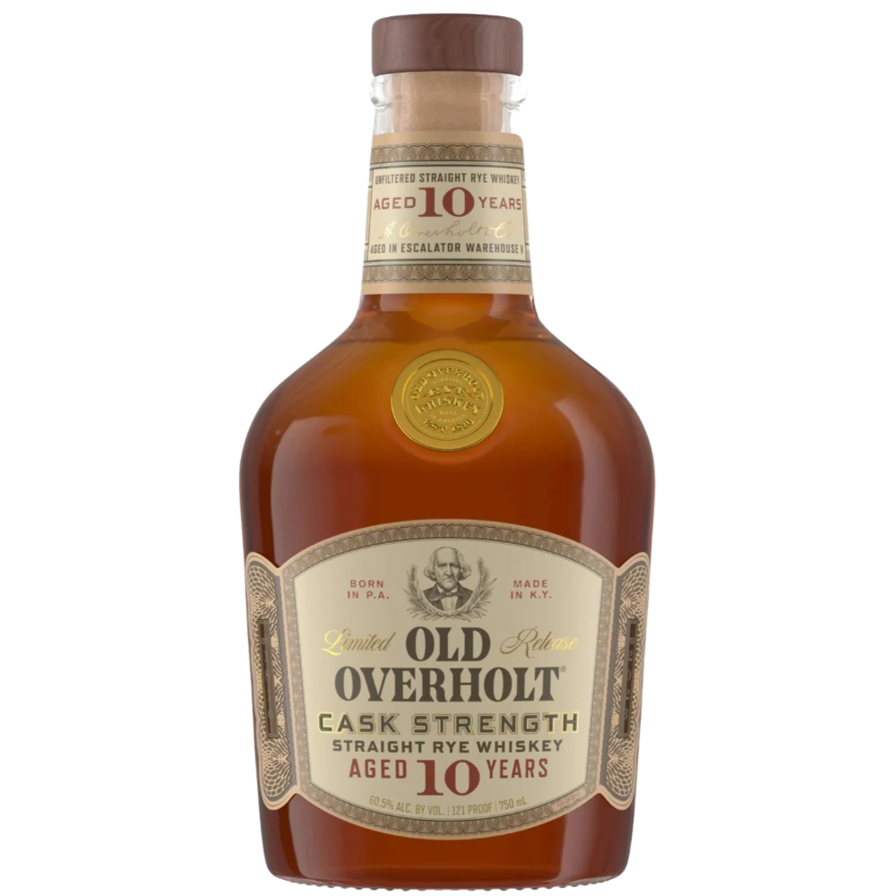 Old Overholt 10 Year Cask Strength Rye - Hollywood Beverage