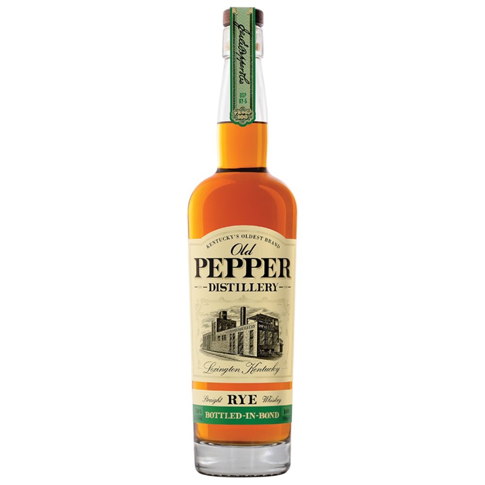 Old Pepper Rye Bottled In Bond_Hollywood Beverage