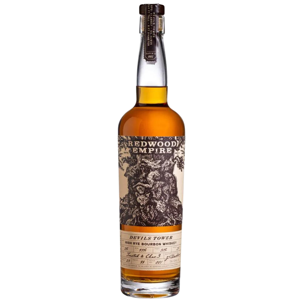 Redwood Empire Devils Tower High Rye Bourbon_Hollywood Beverage