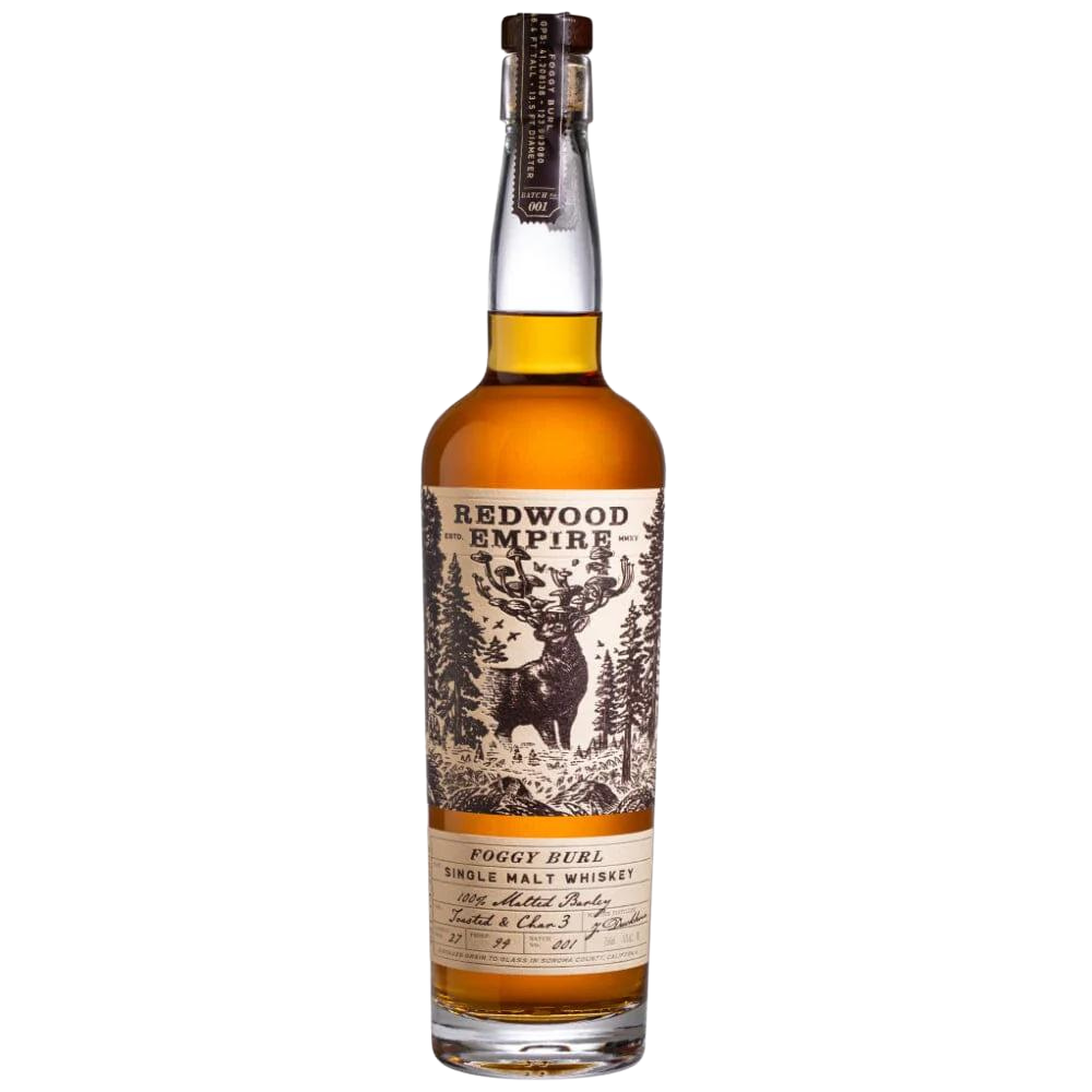 Redwood Empire Foggy Burl Single Malt Whiskey_Hollywood Beverage