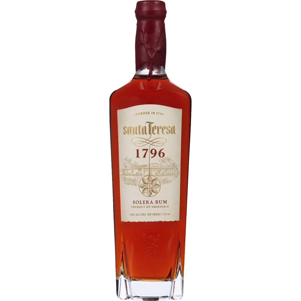 Santa Teresa 1796 Solera Rum_Hollywood Beverage