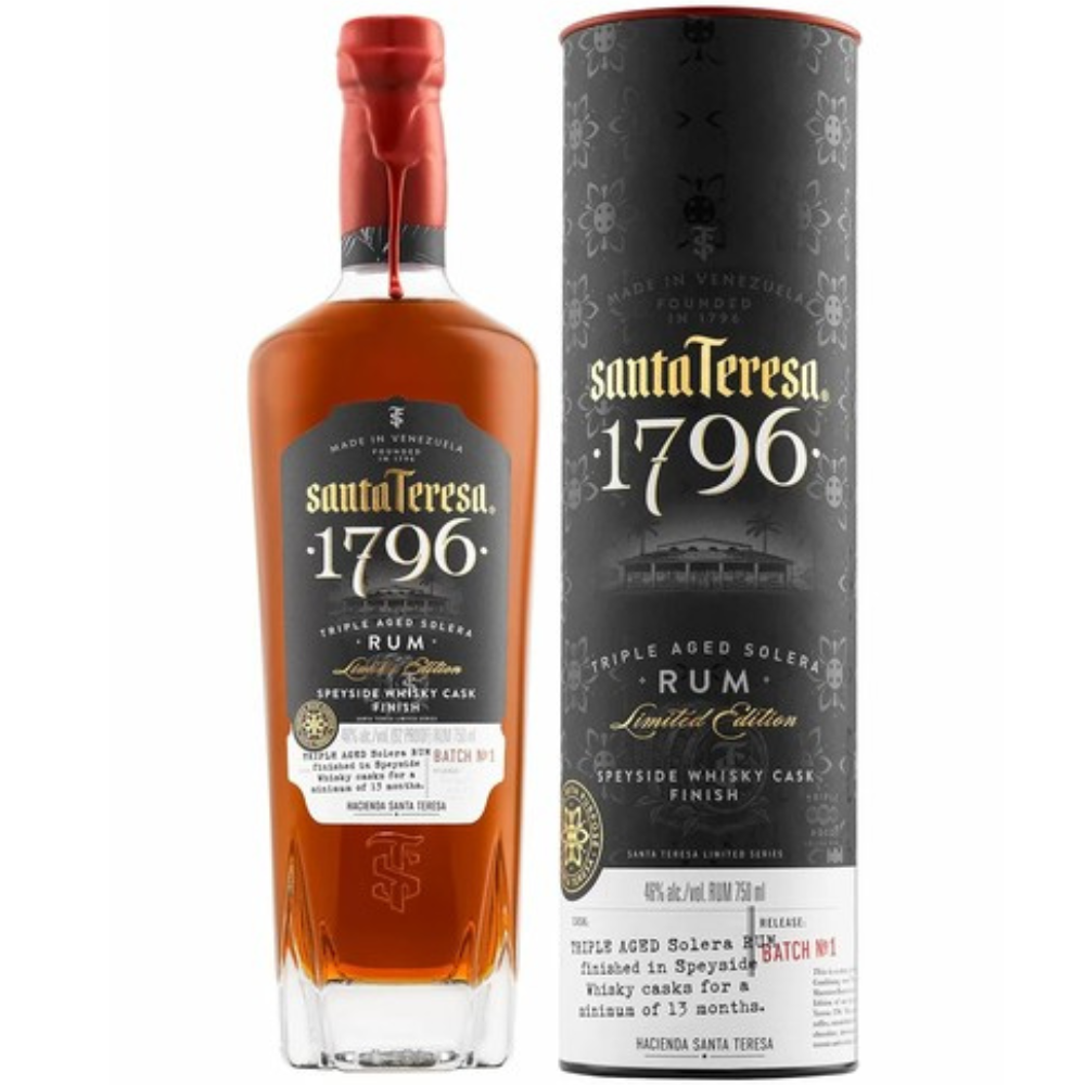 Santa Teresa Dark Rum 1976 Triple Aged Solera Limited Edition_Hollywood Beverage