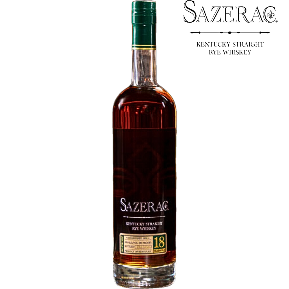 Sazerac Rye 18 Year Old Whiskey 2024_Hollywood Beverage