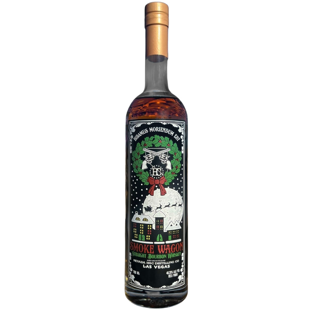 Smoke Wagon Bourbon Christmas Limited Edition 2023_Hollywood Beverage