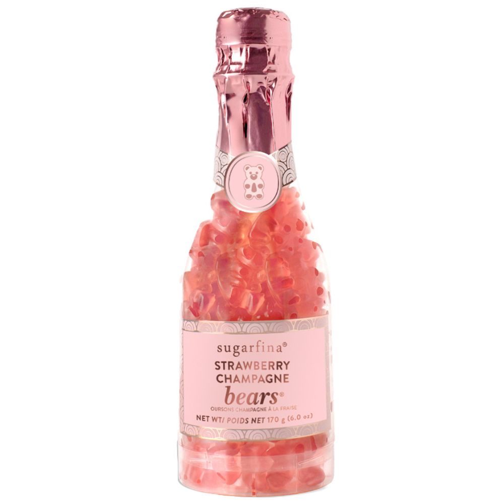 Sugarfina Strawberry Champagne Bears Celebration Bottle_Hollywood Beverage