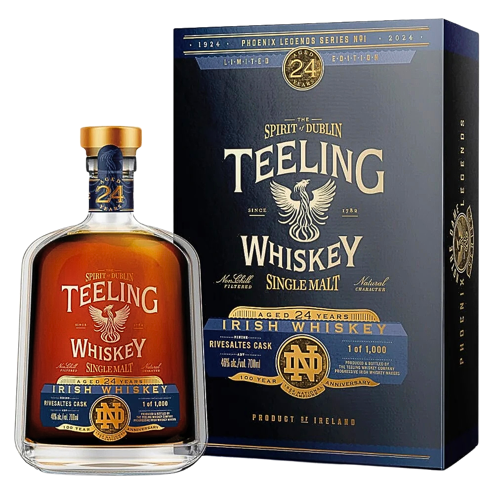 Teeling X Notre Dame 24 Year Old Phoenix Legend Series No. 01_Hollywood Beverage